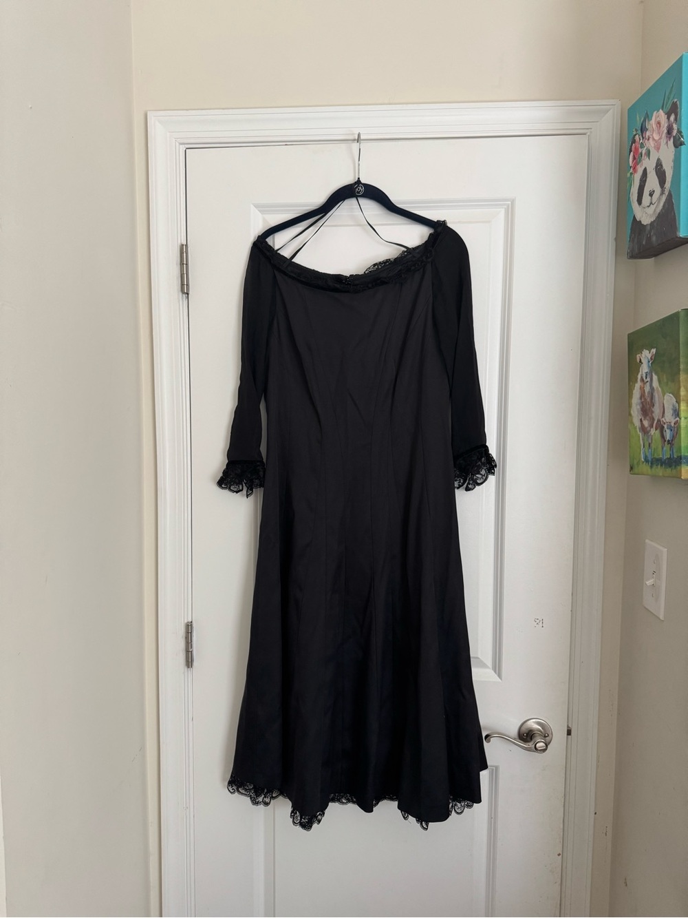 Rena Lange black dress size 8